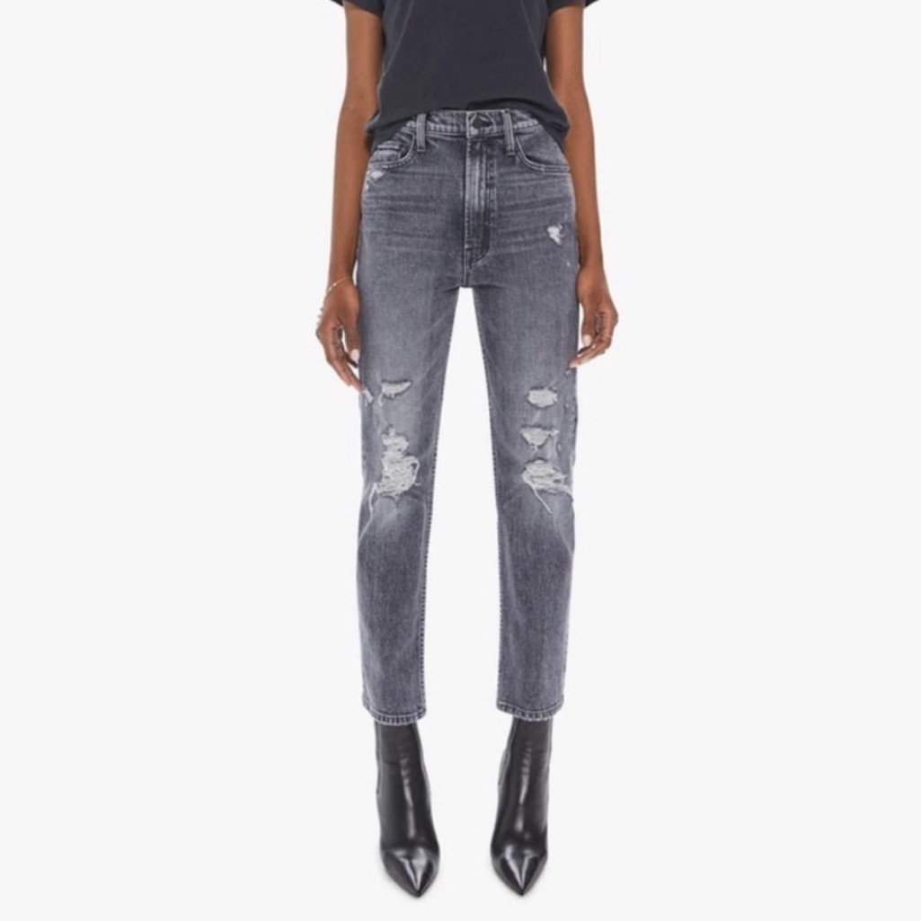 Nwt Mother Superior High Waisted Rider Ankle Jean In After Midnight With Molly